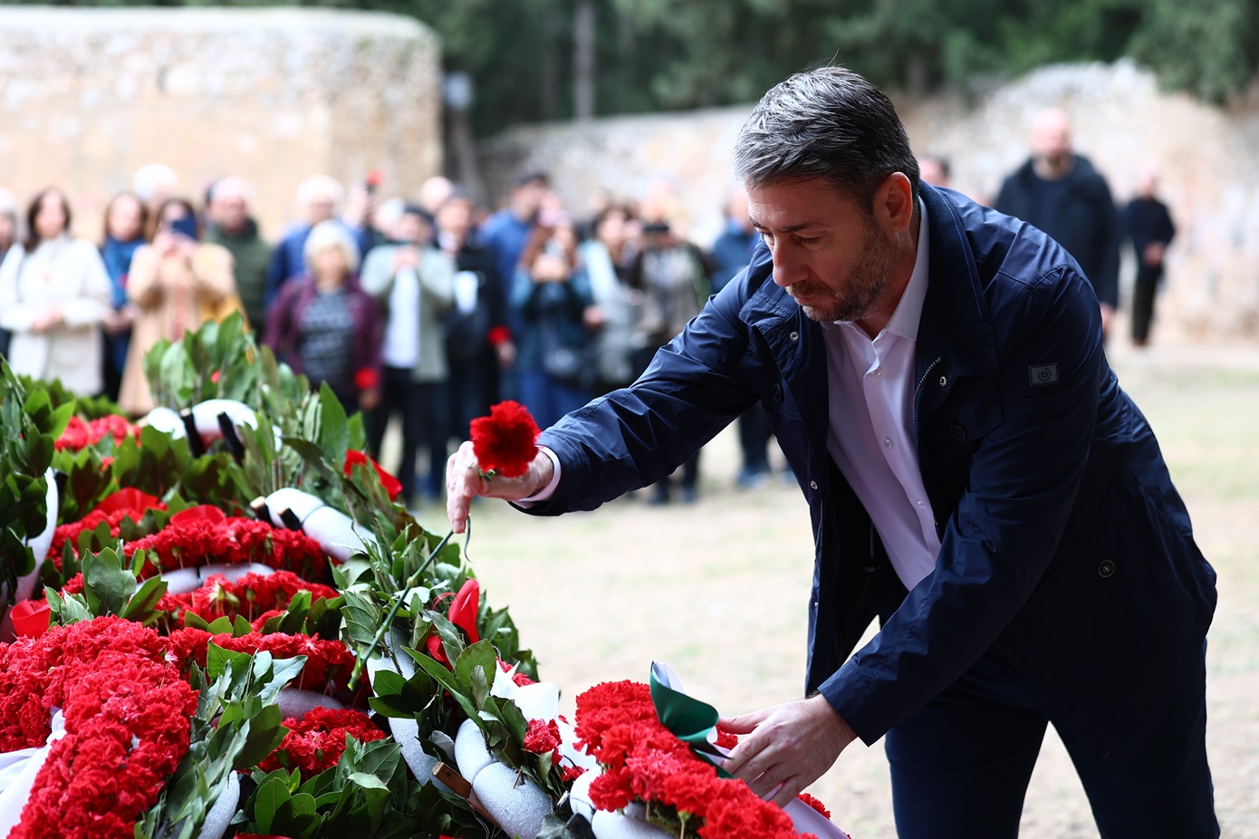 Ανδρουλάκης από την Καισαριανή: «Εργατική Πρωτομαγιά σημαίνει αγώνας, αλληλεγγύη και ευθύνη, για μια κοινωνία πιο δίκαιη»