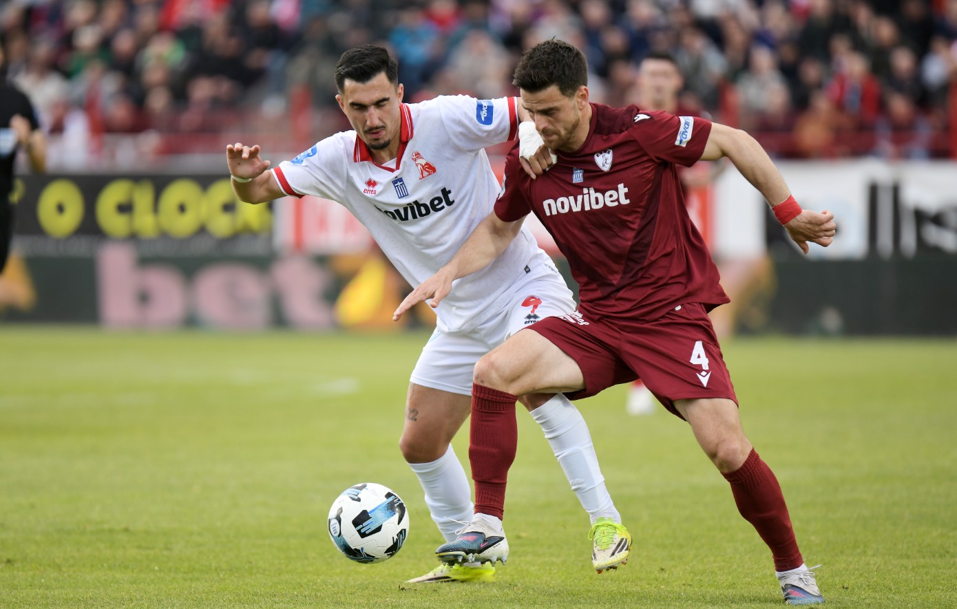 Πανσερραϊκός &#8211; ΑΕΛ 1-1: Με πέναλτι στο 99&#8242; πήρε τον βαθμό