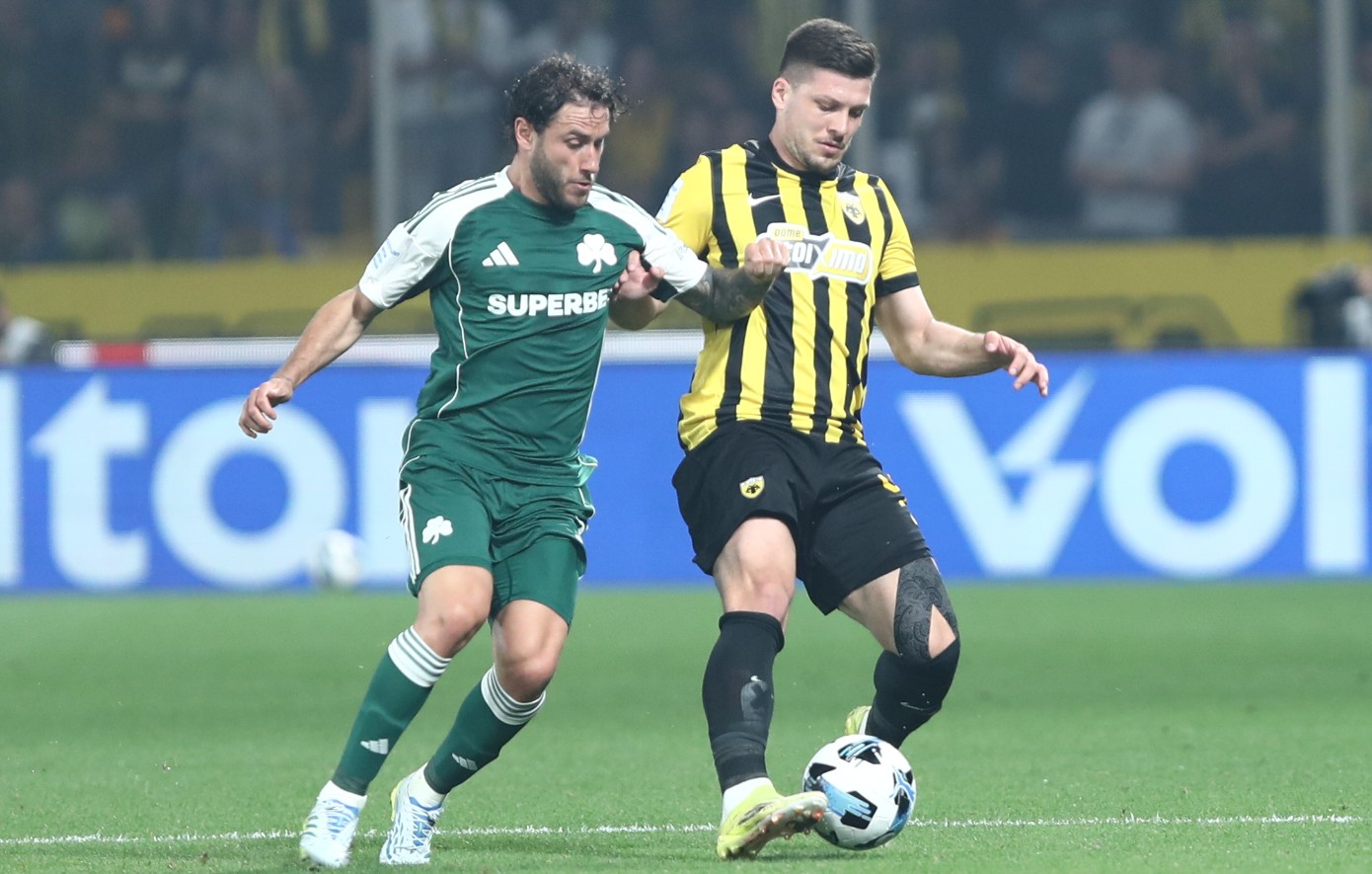 ΑΕΚ &#8211; Παναθηναϊκός: 0-1 στο 63&#8242; ο Τεττέη