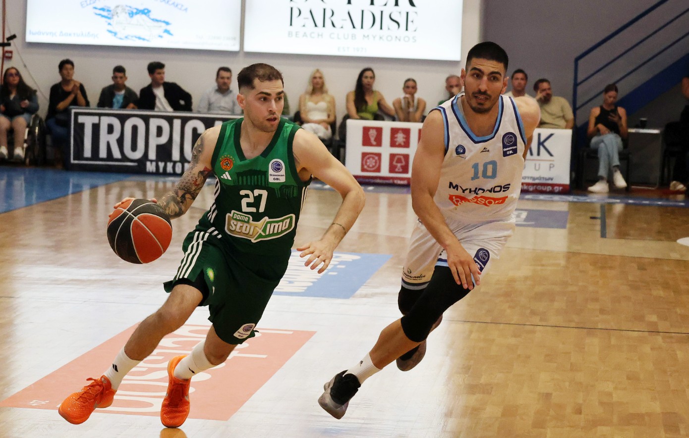Μύκονος &#8211; Παναθηναϊκός 76-90: Εύκολη πρόκριση στους ημιτελικούς της Stoiximan Basket League