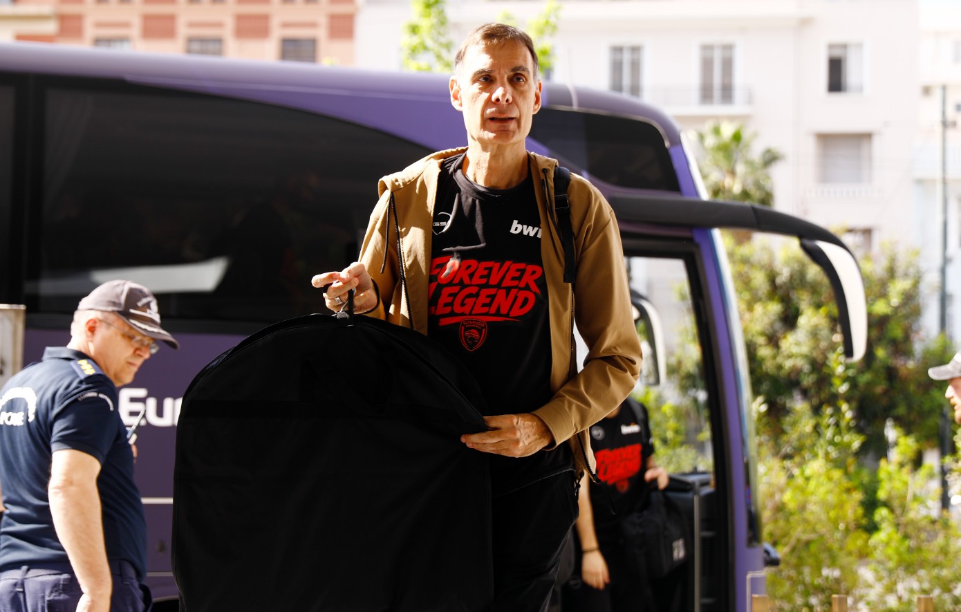 Ολυμπιακός: Ο CEO της Euroleague υποδέχθηκε την ομάδα στο ξενοδοχείο