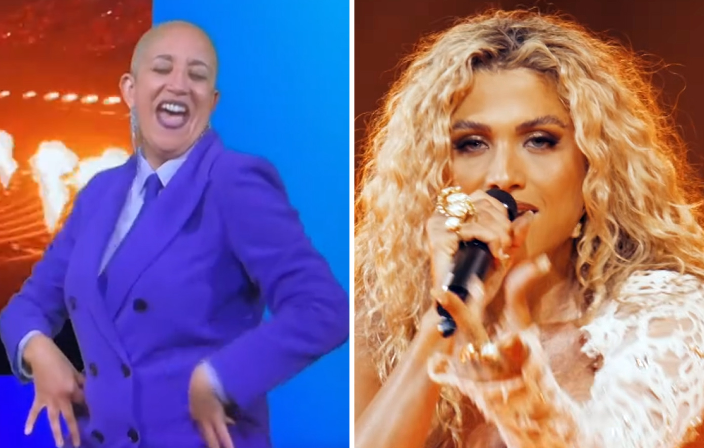 Eurovision 2026: Η διερμηνέας του BBC χόρεψε στους ρυθμούς του «Jalla» της Antigoni Buxton