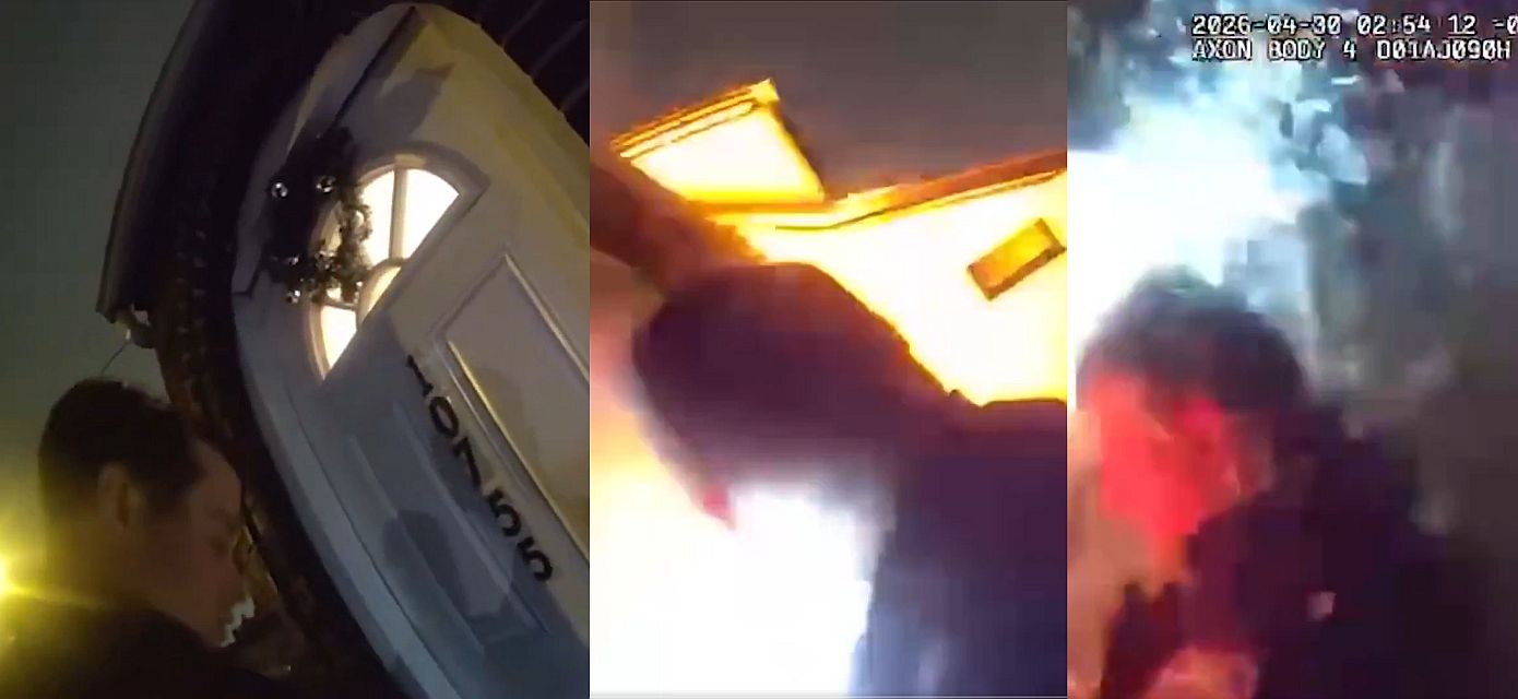 Ισχυρή έκρηξη σε κατοικία της Νέας Υόρκης εκτοξεύει αστυνομικούς μακριά: Δείτε βίντεο