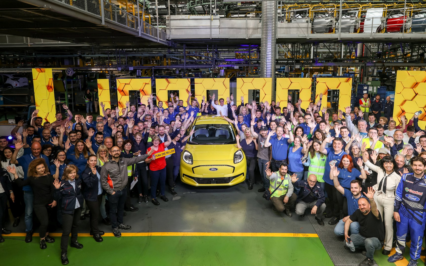 Η Ford γιορτάζει την παραγωγή του εκατομμυριοστού Puma Η Ford γιορτάζει την παραγωγή του εκατομμυριοστού Puma