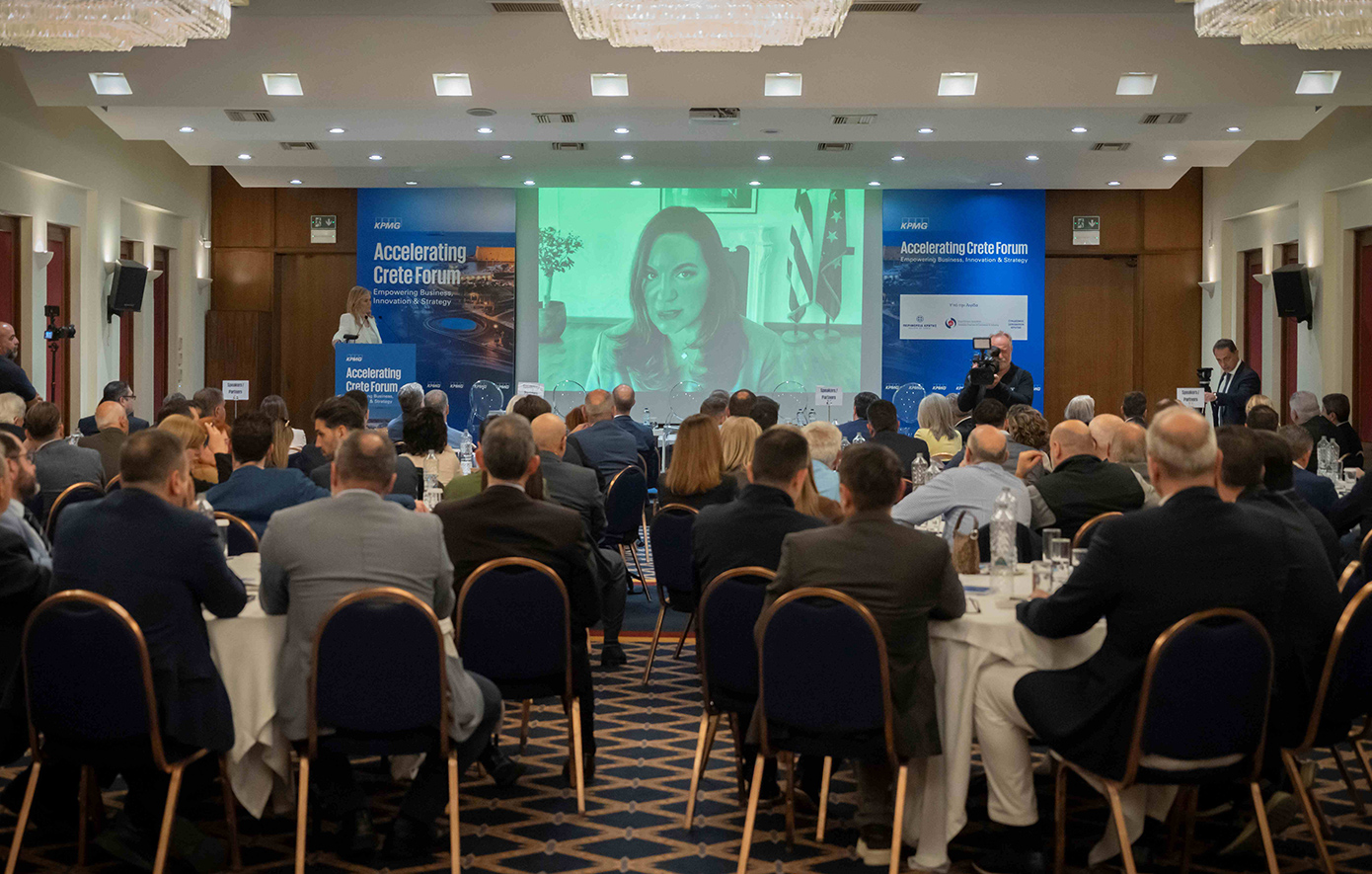 Περισσότεροι από 150+ συμμετέχοντες στο Accelerating Crete Forum της KPMG στο Ηράκλειο της Κρήτης 