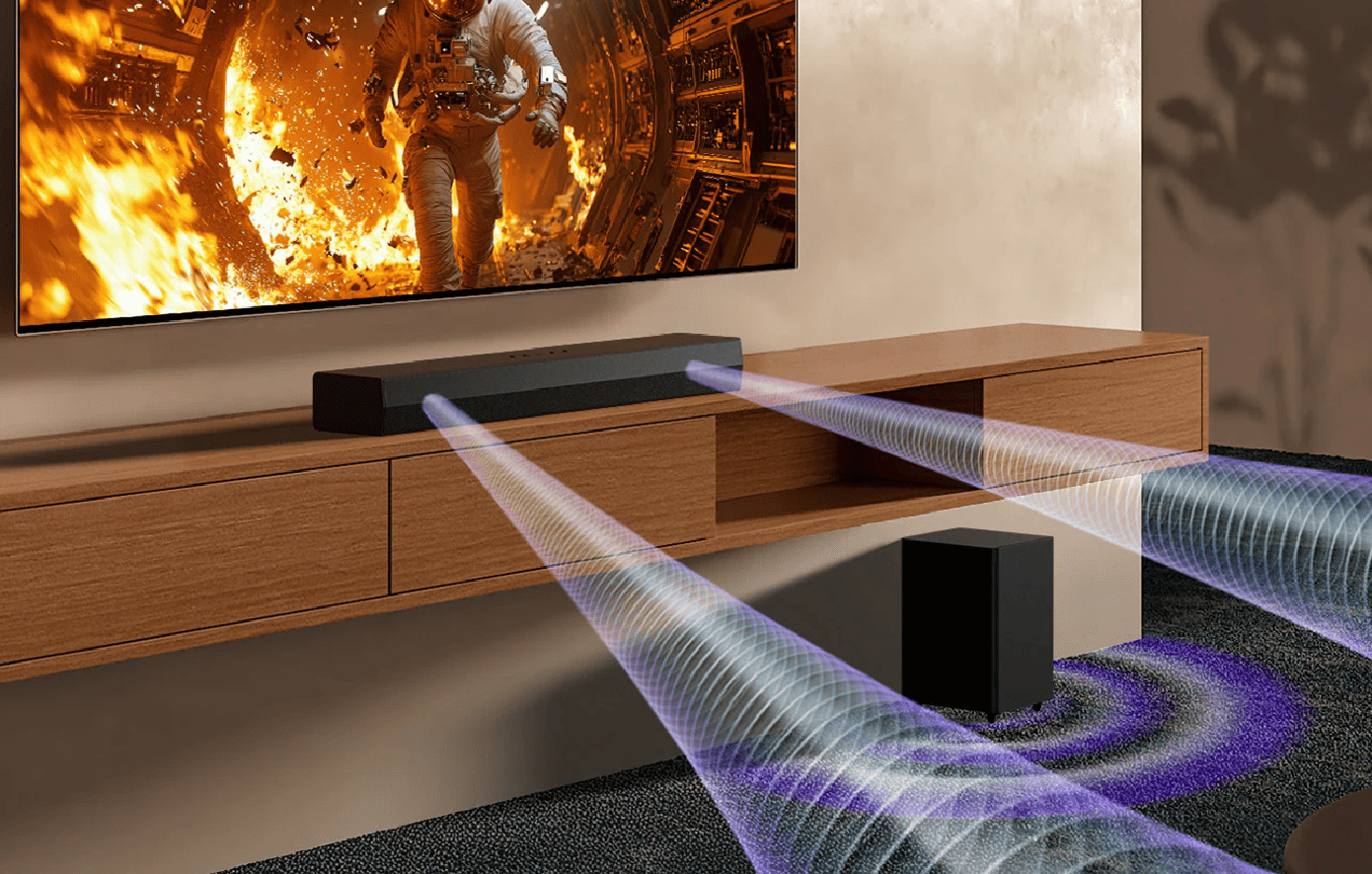 Απογειώστε κάθε βραδιά ψυχαγωγίας με το LG Soundbar S30A
