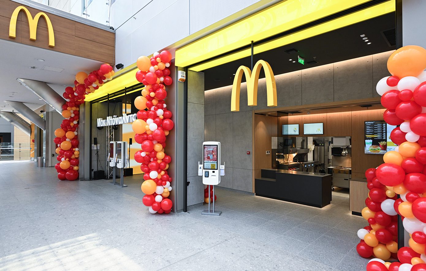 McDonald’s: Νέο εστιατόριο στο The Mall Athens &#8211; Επένδυση 1,4 εκατ. ευρώ και 60 νέες θέσεις εργασίας