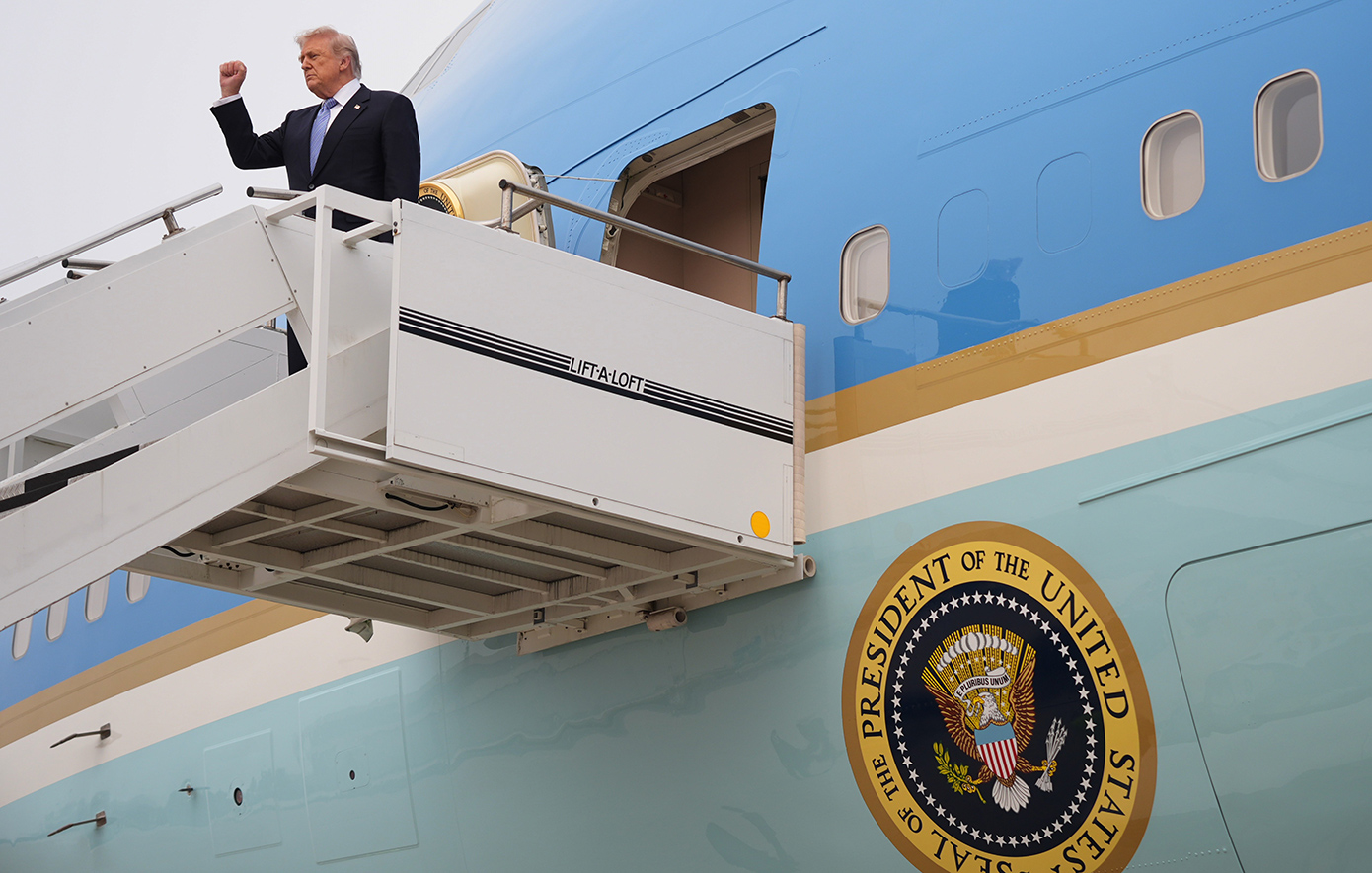 Τραμπ_Air force one