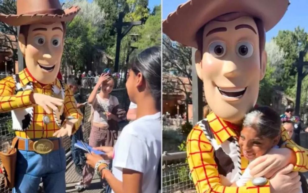 Δεν χρειάστηκαν λόγια: Ο Woody κατάλαβε ένα κωφό κορίτσι και η στιγμή έγινε viral