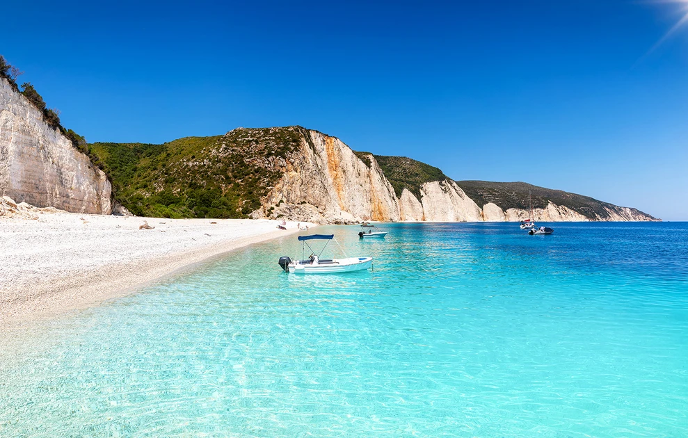 παραλία Φτέρη, Κεφαλονιά