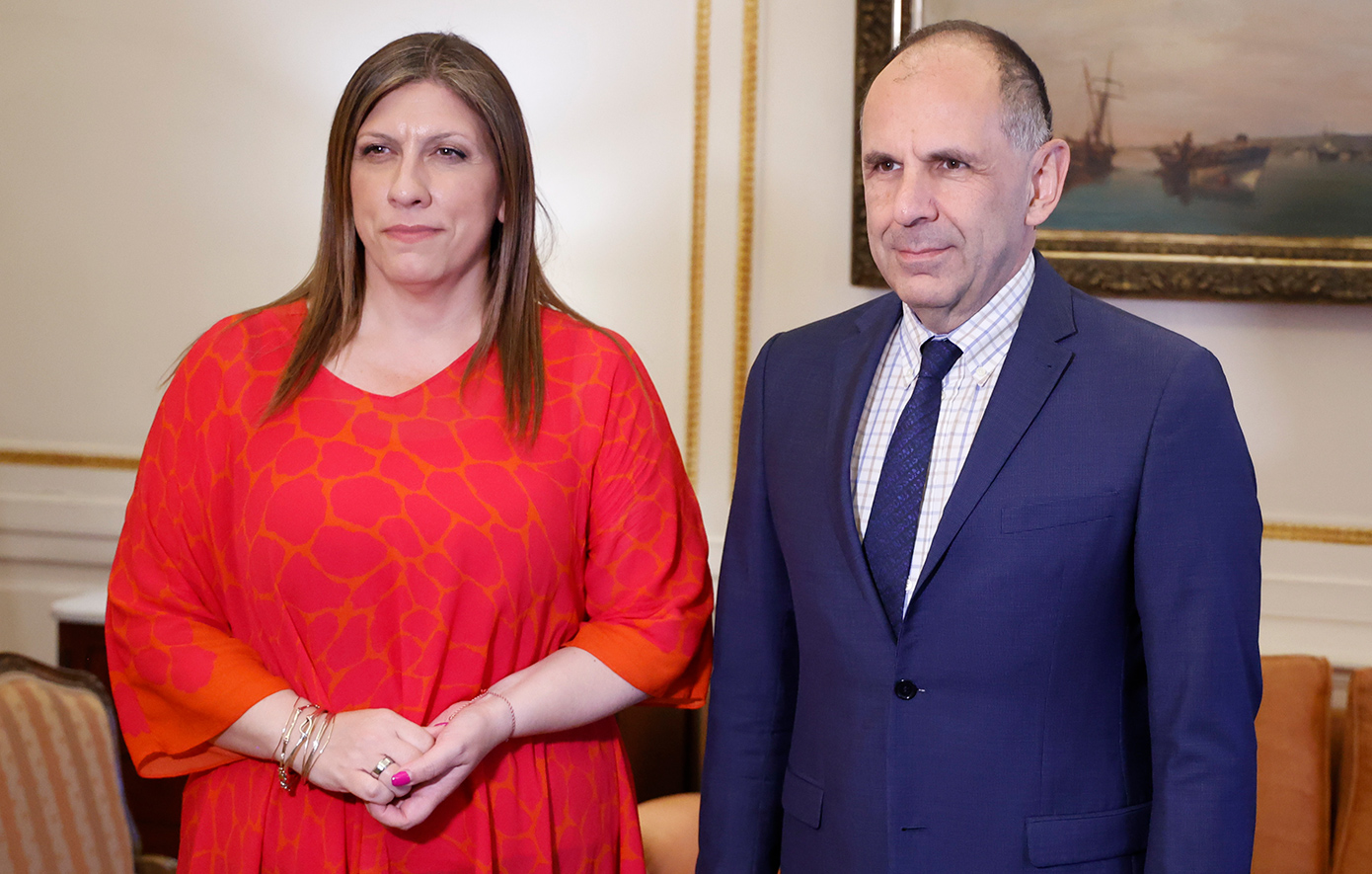 Συνάντηση Γιώργου Γεραπετρίτη και Ζωής Κωνσταντοπούλου έπειτα από αίτημά της &#8211; Στο επίκεντρο οι «εξελίξεις σε κρίσιμα διεθνή πεδία»