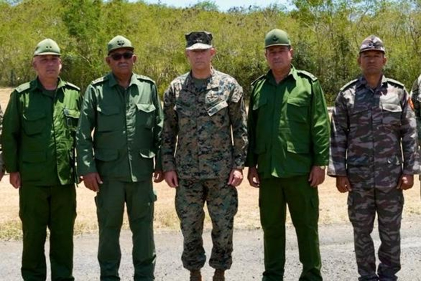 Στο Γκουαντάναμο συναντήθηκαν κορυφαίοι στρατιωτικοί αξιωματούχοι ΗΠΑ και Κούβας