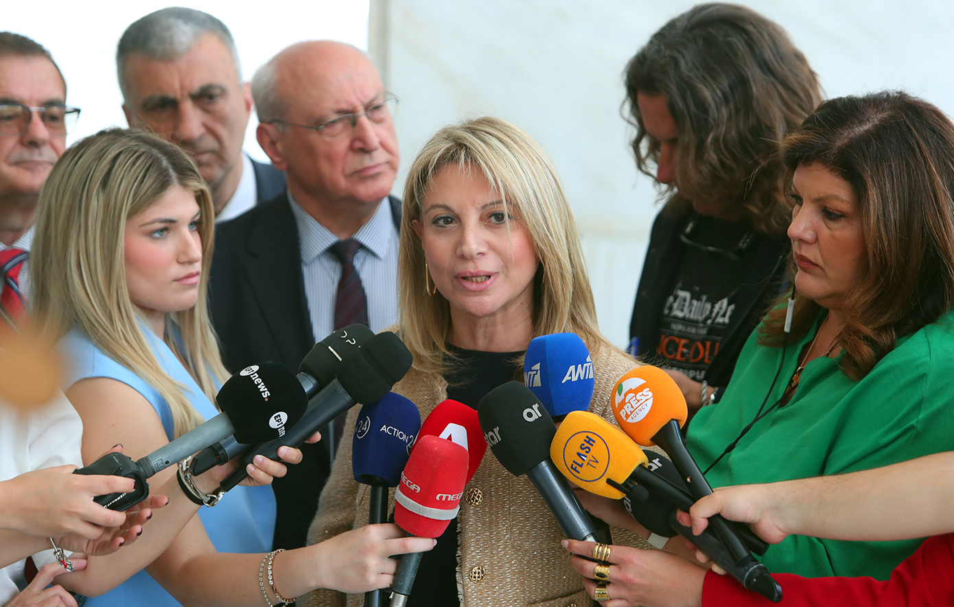 Η πρώτη αντίδραση της Μαρίας Καρυστιανού για τις αποχωρήσεις και τη γκρίνια στο κόμμα «Ελπίδα για τη Δημοκρατία»: