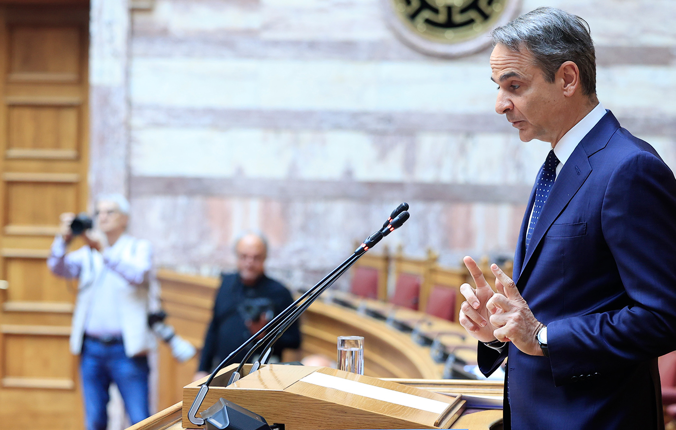 Ομιλία του Πρωθυπουργού και Προέδρου της Νέας Δημοκρατίας Κυριάκου Μητσοτάκη στη συνεδρίαση της Κοινοβουλευτικής Ομάδας της Νέας Δημοκρατίας