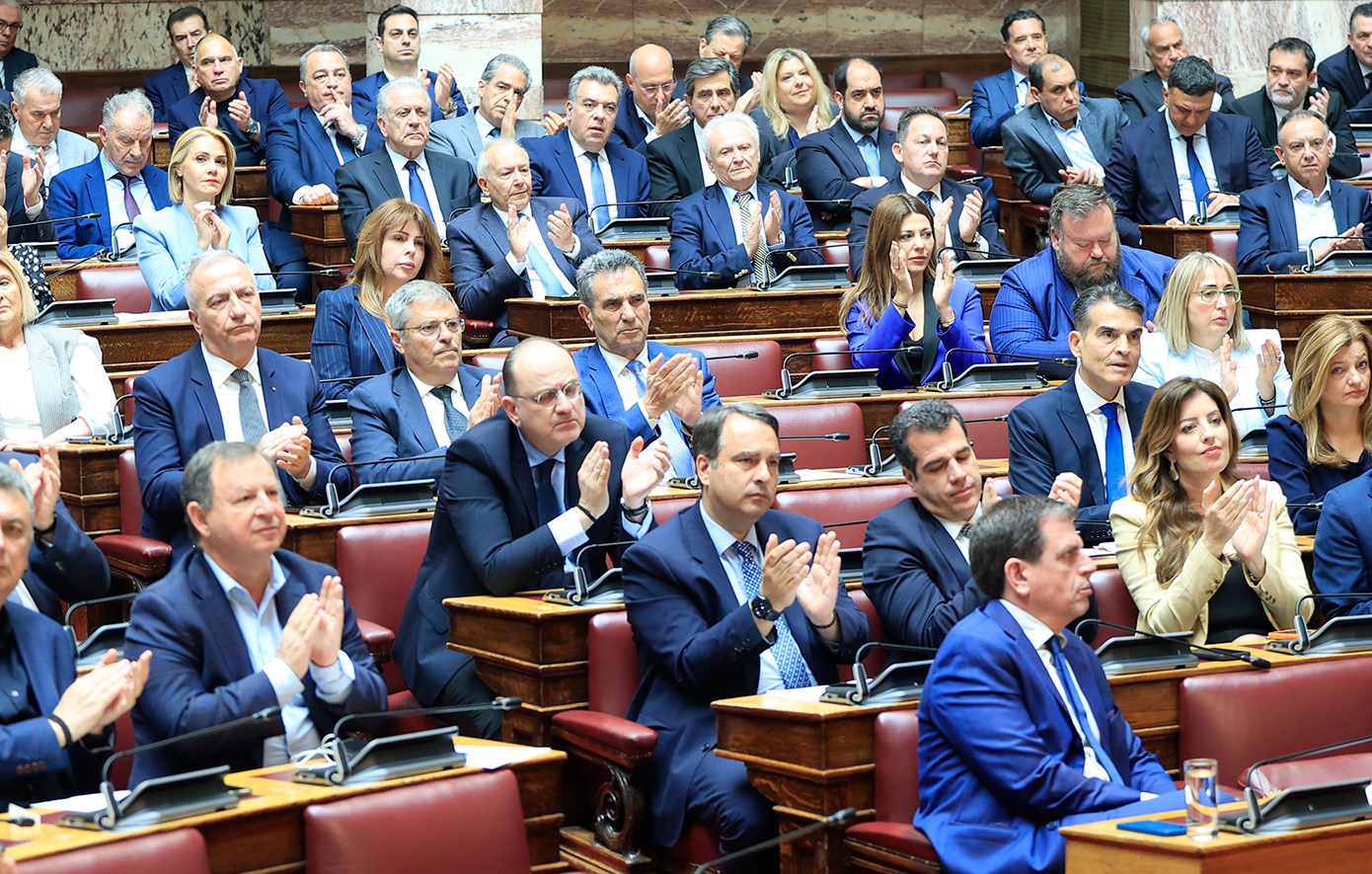 Ομιλία του Πρωθυπουργού και Προέδρου της Νέας Δημοκρατίας Κυριάκου Μητσοτάκη στη συνεδρίαση της Κοινοβουλευτικής Ομάδας της Νέας Δημοκρατίας