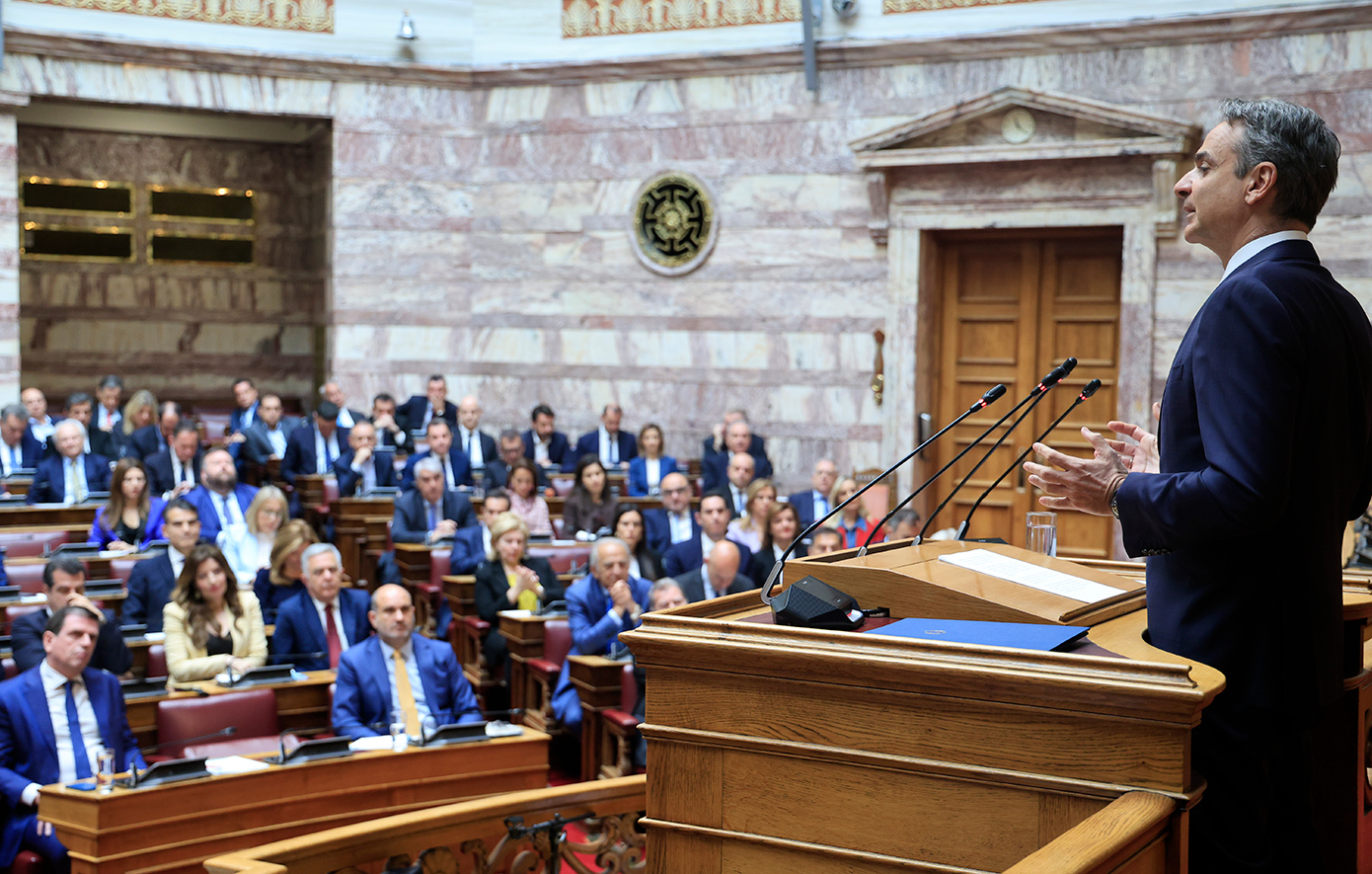 Ομιλία του Πρωθυπουργού και Προέδρου της Νέας Δημοκρατίας Κυριάκου Μητσοτάκη στη συνεδρίαση της Κοινοβουλευτικής Ομάδας της Νέας Δημοκρατίας