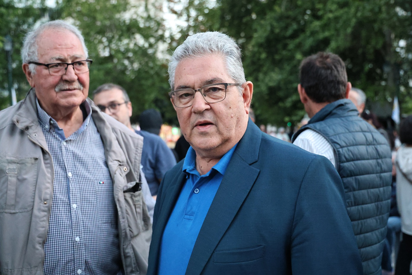 Δημήτρης Κουτσούμπας: «Λευτεριά στην Παλαιστίνη, κάτω τα χέρια από την Κούβα»