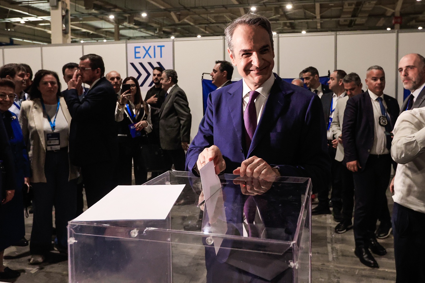 Συνέδριο ΝΔ: Ολοκληρώθηκε η ψηφοφορία για τα νέα μέλη της Πολιτικής Επιτροπής της ΝΔ &#8211; Τι λένε πηγές της Πειραιώς
