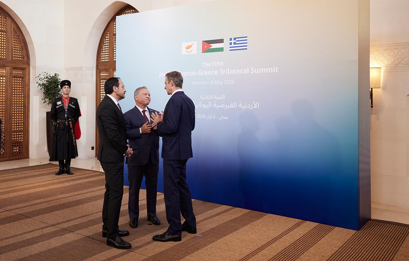 Μητσοτάκης: Κύπρος και Ελλάδα φυσική γέφυρα μεταξύ Ιορδανίας και Μέσης Ανατολής