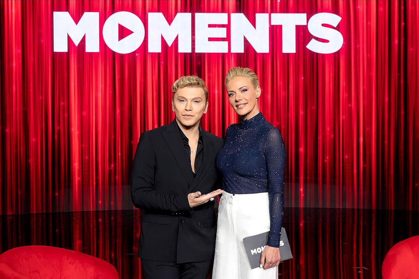 Moments: Το Σάββατο 9 Μαΐου η Ζέτα Μακρυπούλια υποδέχεται τον Τάκη Ζαχαράτο