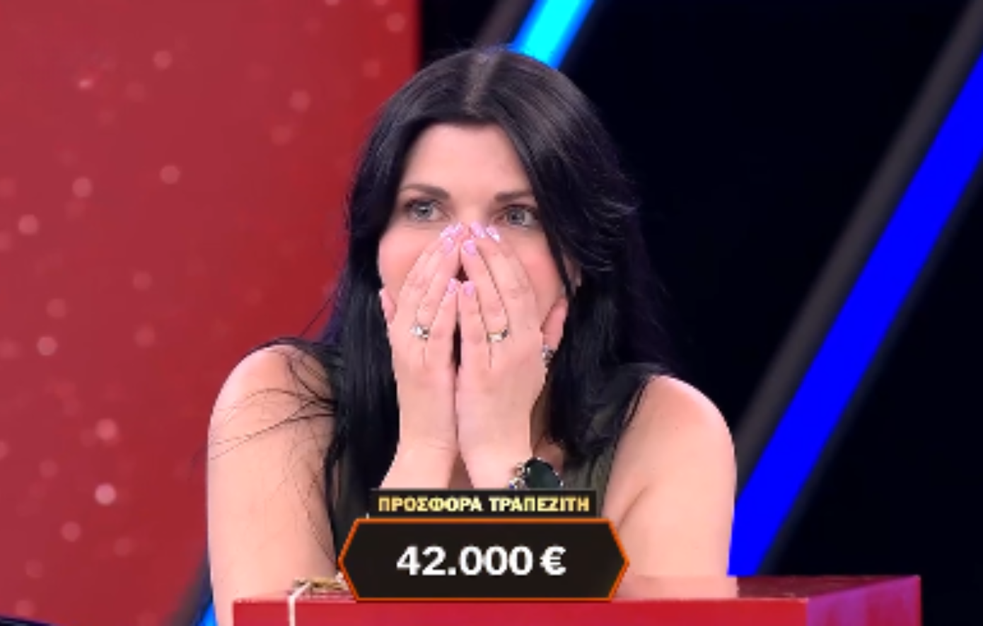 Το ρίσκο της χρονιάς στο Deal: Η στιγμή που ο τραπεζίτης προσφέρει 42.000 ευρώ στην Αναστασία