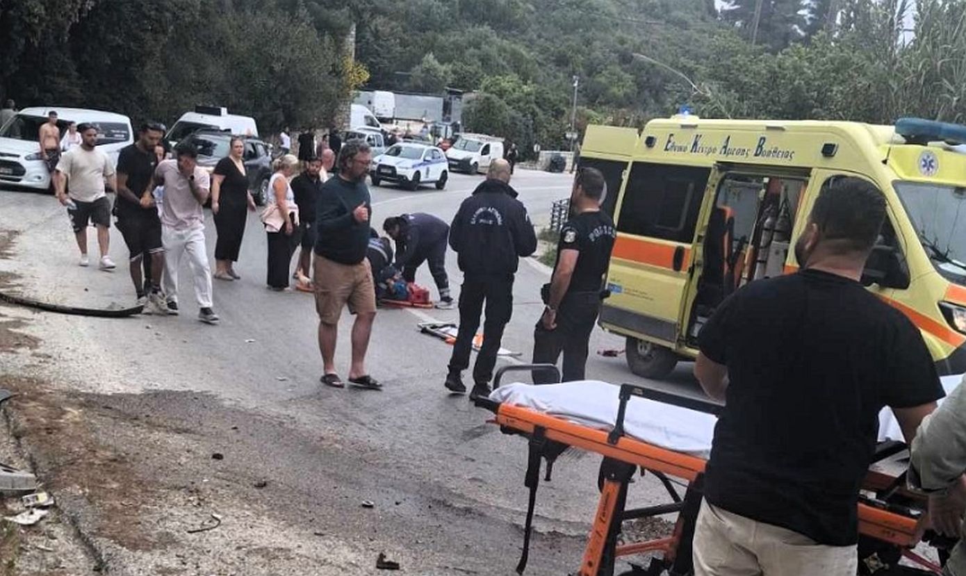 Σοβαρό τροχαίο στη Σκιάθο με δύο σοβαρά τραυματίες &#8211; Έγινε διακομιδή τους με C-130 στο Θριάσιο