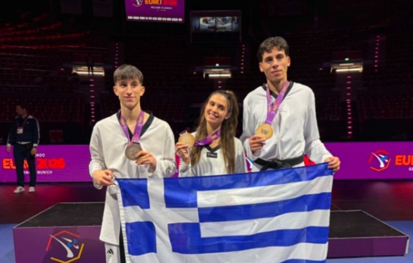 Ταεκβοντό: Τρία μετάλλια για την Ελλάδα στη 2η ημέρα του Ευρωπαϊκού Πρωταθλήματος