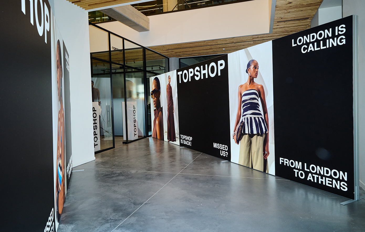 Η TOPSHOP γιορτάζει την επιστροφή της στην Ελλάδα με ένα launch event στην Αθήνα