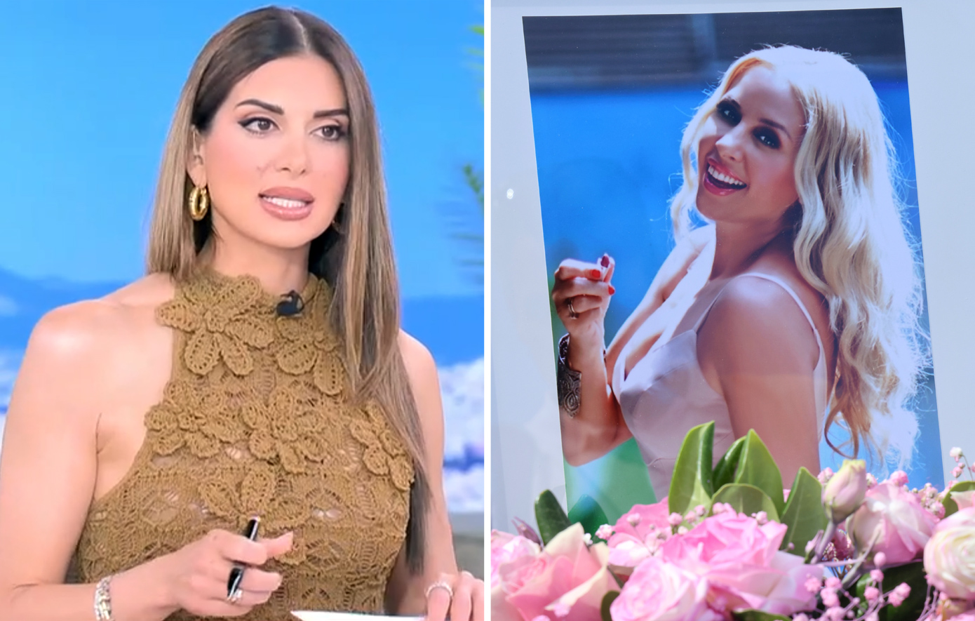 Συγκινεί η Σταματίνα Τσιμτσιλή για τη Γωγώ Μαστροκώστα: Το χελιδονάκι στην εκκλησία και το ουράνιο τόξο μετά την ταφή
