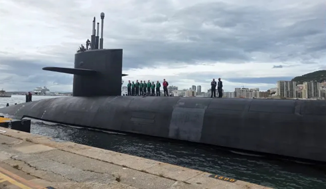 Στο Γιβραλτάρ πυρηνικό υποβρύχιο των ΗΠΑ – Σπάνια αποκάλυψη από το Πεντάγωνο