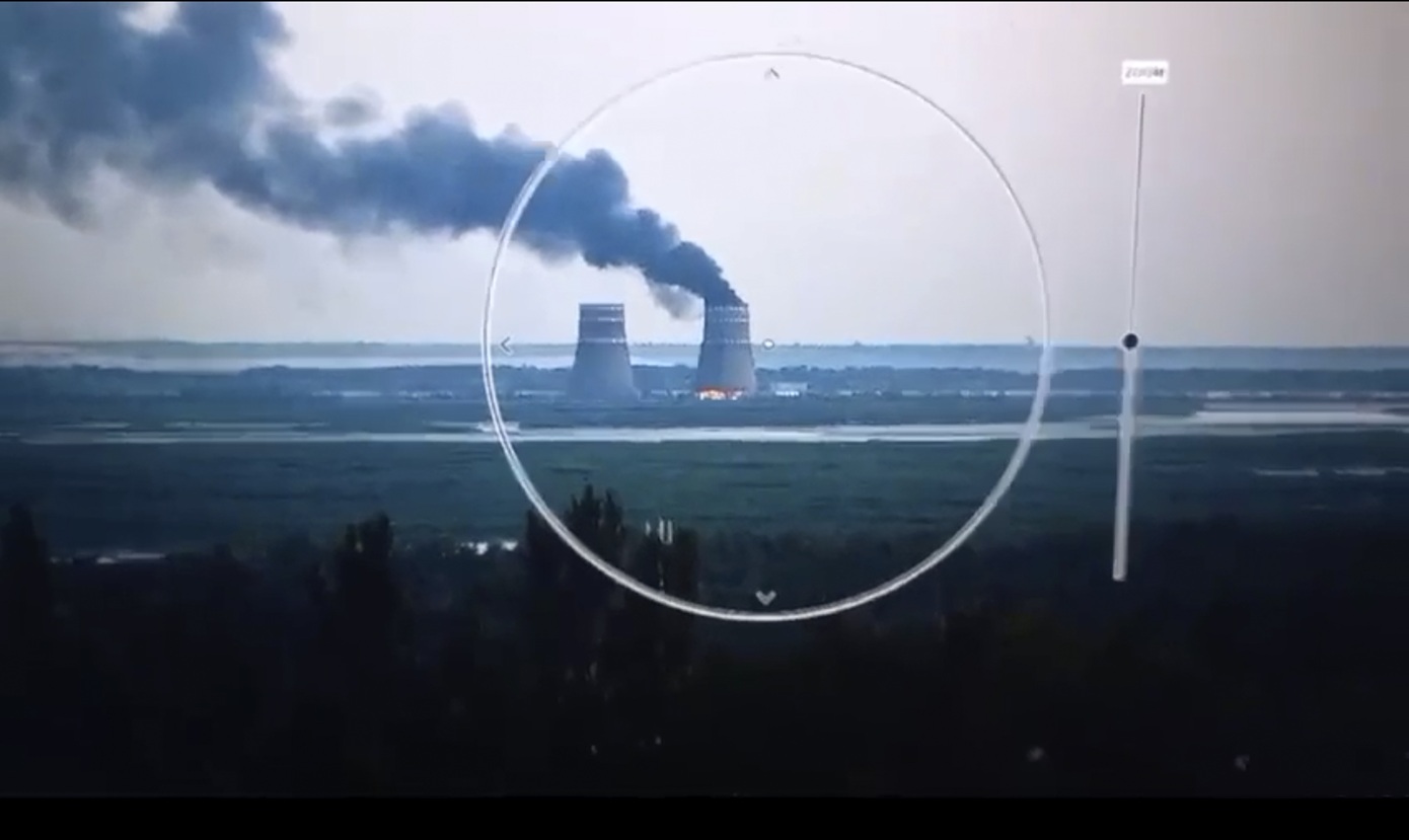 Ουκρανικό drone έπληξε τον πυρηνικό σταθμό της Ζαπορίζια, λέει η Rosatom