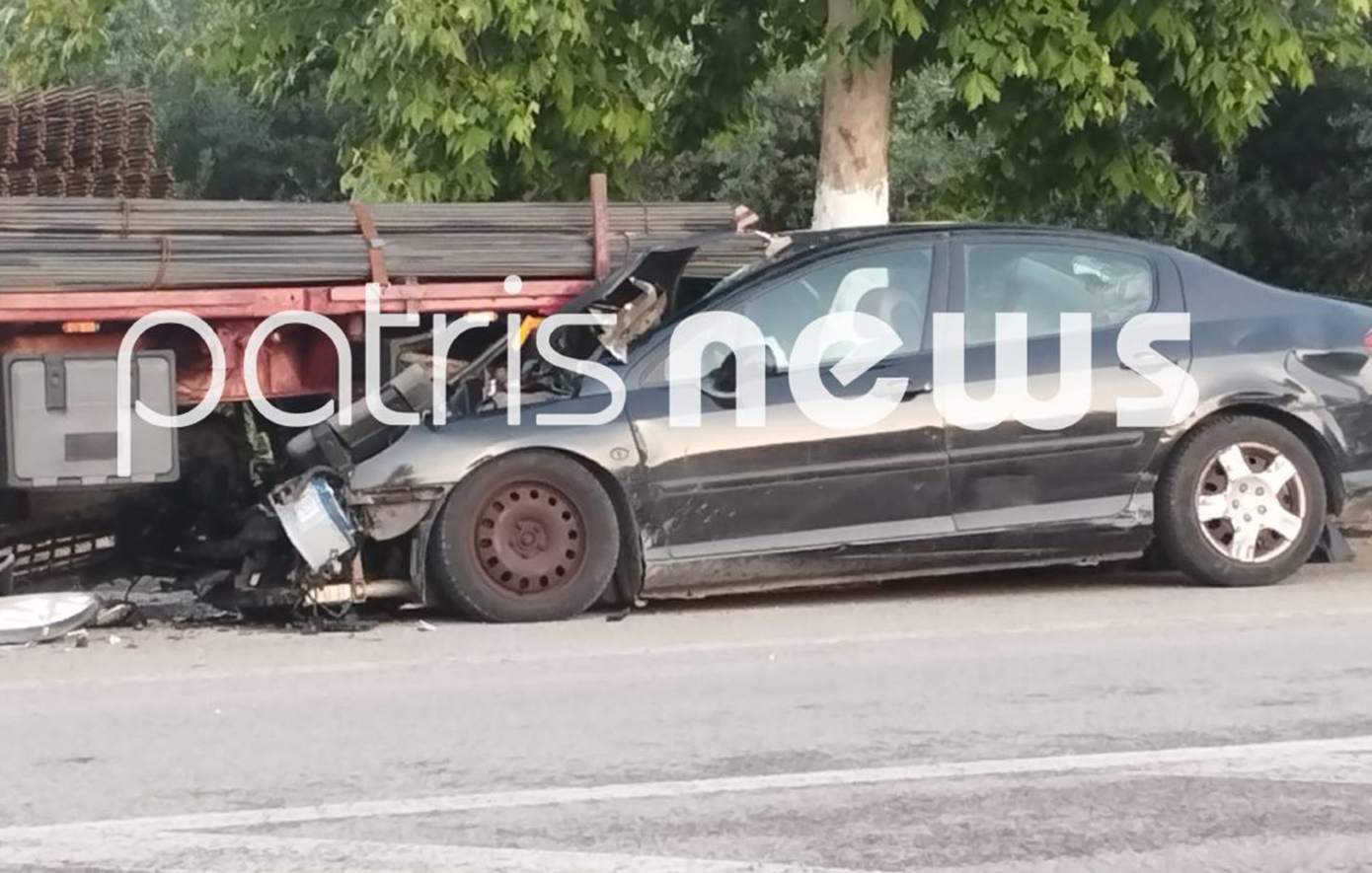 Δεύτερο σοβαρό τροχαίο στη Ζαχάρω μέσα ένα 24ωρο: Αυτοκίνητο εξετράπη της πορείας του και προσέκρουσε σε νταλίκα
