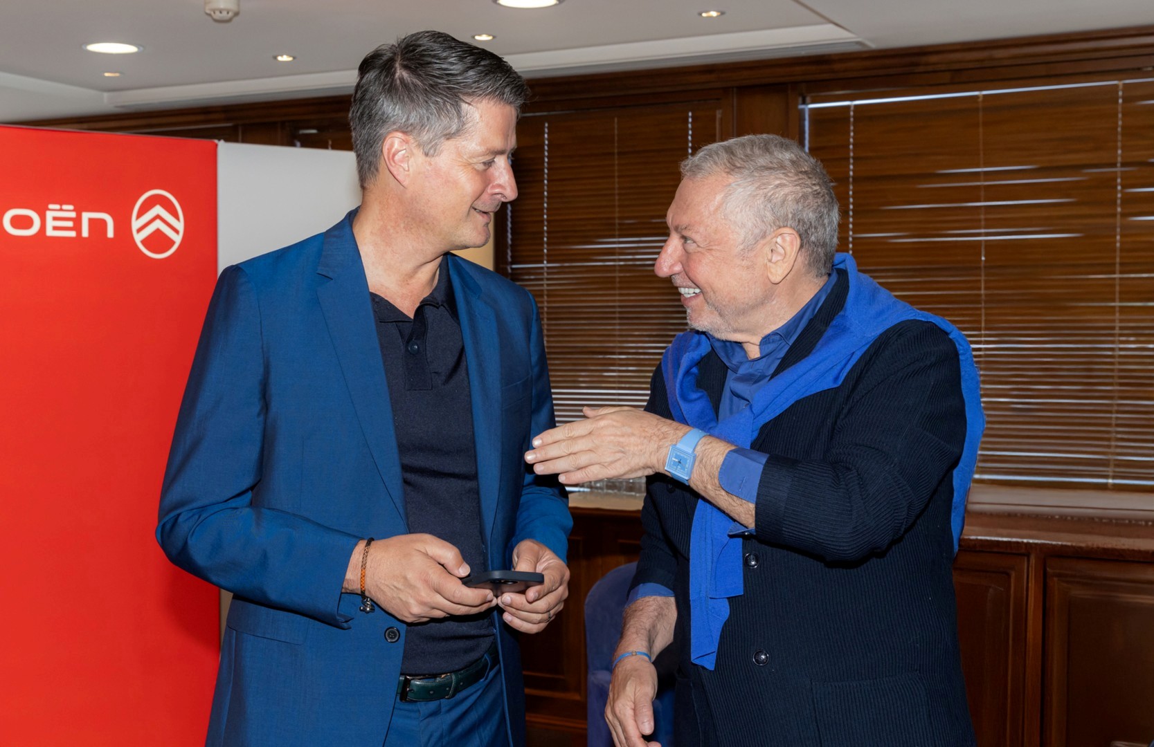 Ο CEO της Citroen επισκέφθηκε τον Όμιλο Συγγελίδη