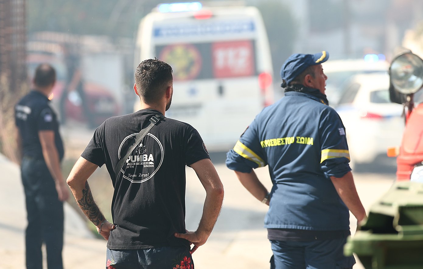 Χειροπέδες σε δύο αλλοδαπούς για πρόκληση πυρκαγιάς από εργασίες σε οικόπεδο στο Παλιό Τσιφλίκι Καβάλας