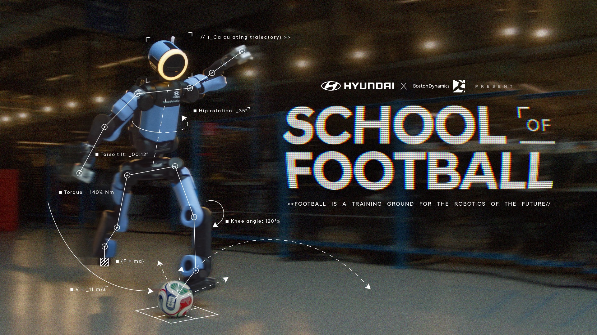 Hyundai: Λανσάρει το «School of Football» με πρωταγωνιστή το ρομπότ Atlas