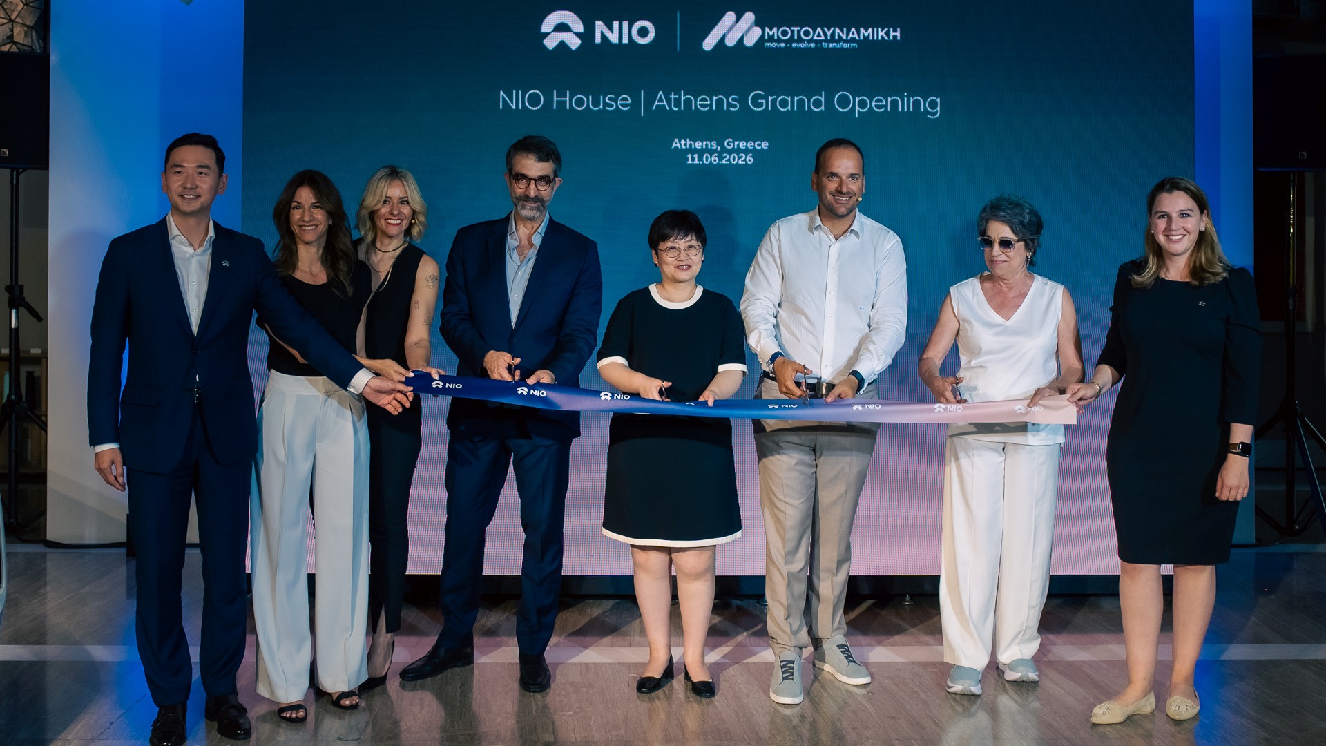 Nio: Εγκαίνια για το Nio House Athens στην Κηφισιά