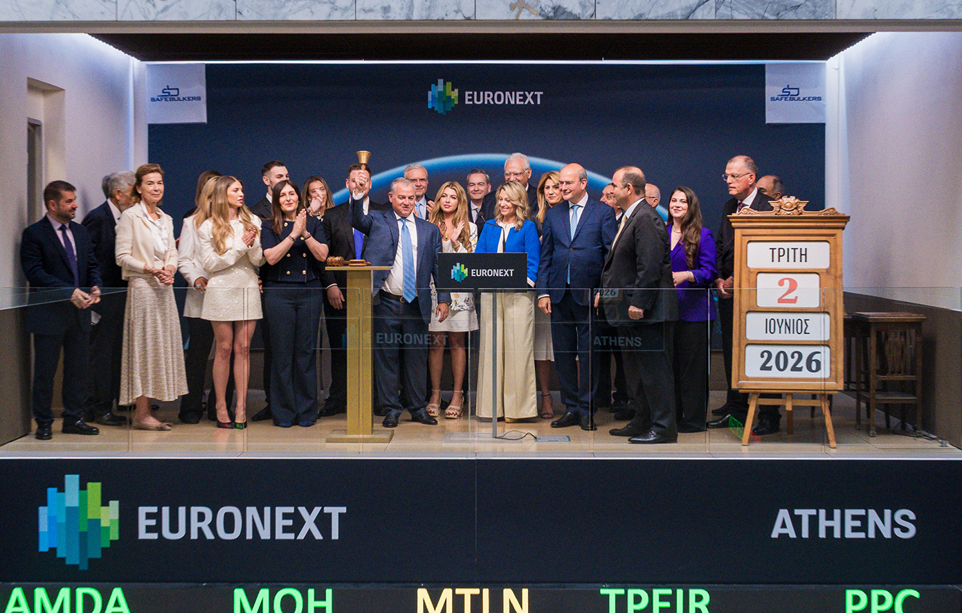 Στο Euronext Athens η Safe Bulkers του Πόλυ Χατζηωάννου
