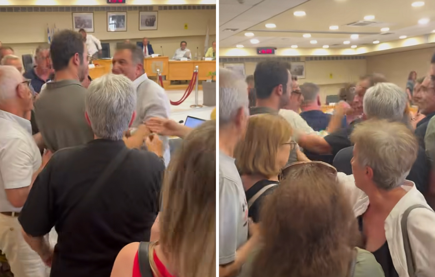 Άγριος χαμός στο Δημοτικό Συμβούλιο στην Ηλιούπολη