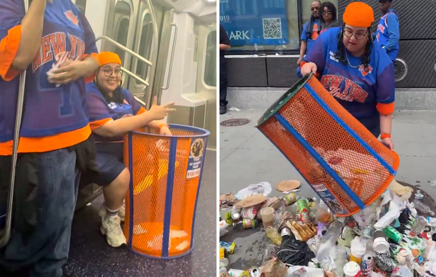 Η γυναίκα που άδειασε κάδο απορριμμάτων των Knicks στο δρόμο και στη συνέχεια τον έκλεψε απολύθηκε από την JPMorgan Chase