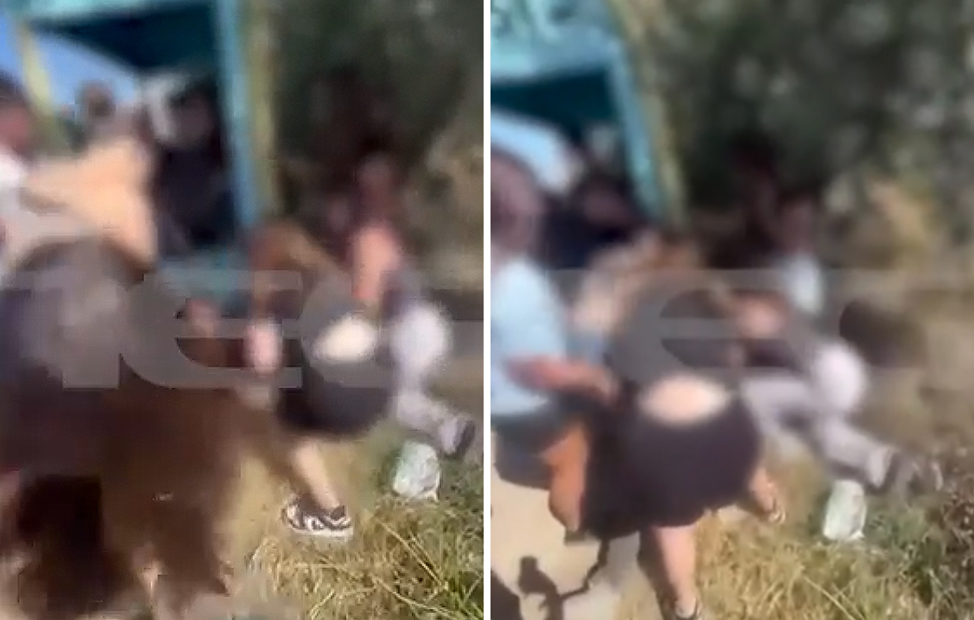 Νέο βίντεο ντοκουμέντο από το άγριο ξύλο μεταξύ κοριτσιών στην Εύβοια &#8211; Τι αποκάλυψε η μητέρα μιας εκ των δύο κοριτσιών