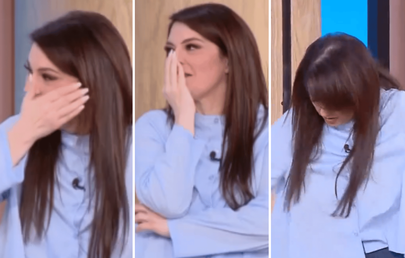 Η on air αμηχανία της Κατερίνας Ζαρίφη με το που εμφανίστηκε στην οθόνη η σχέση της
