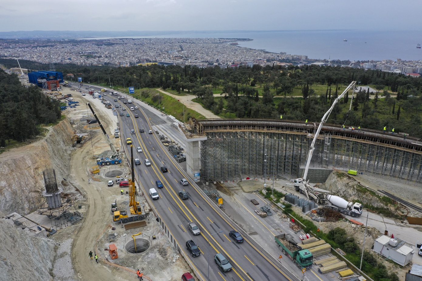 Θεσσαλονίκη: Άνοιξε νωρίτερα ο Περιφερειακός &#8211; Κανονικά η κυκλοφορία και στα δύο ρεύματα