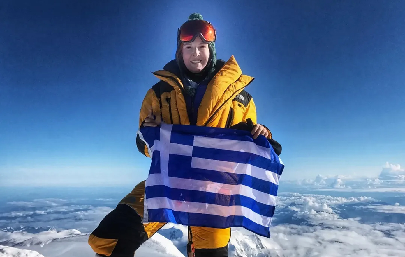 «Όταν το Έβερεστ αλλάζει, αλλάζει ο κόσμος μας»: Το SOS της αλπινίστριας Βανέσας Αρχοντίδου για το γυμνό τοπίο στην κορυφή του κόσμου