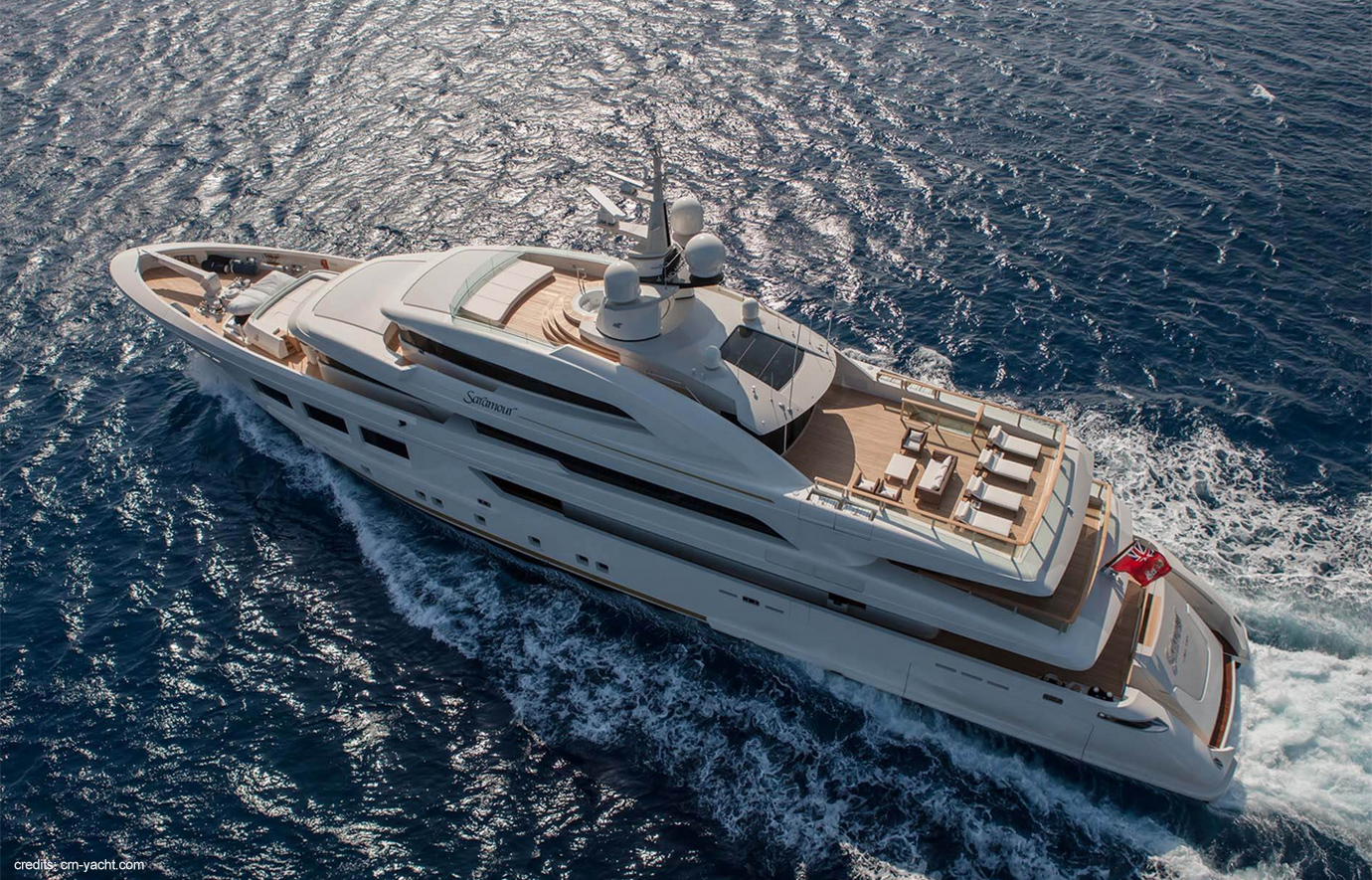 Το superyacht SARAMOUR επέστρεψε στη Σκιάθο: Η ιστορία και τα χαρακτηριστικά της εντυπωσιακής θαλαμηγού