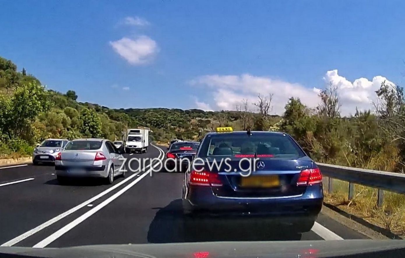 Βίντεο από σοκαριστική προσπέραση στην Κρήτη – Από θαύμα αποφεύχθηκε σύγκρουση στον ΒΟΑΚ