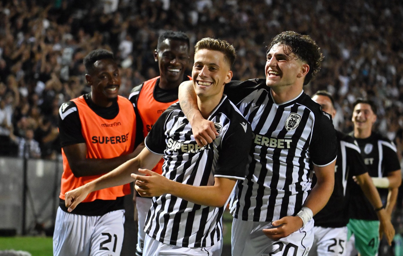ΠΑΟΚ &#8211; Ντιναμό Κιέβου 2-0: Με γκολάρες Κωνσταντέλια σφράγισε την πρόκριση