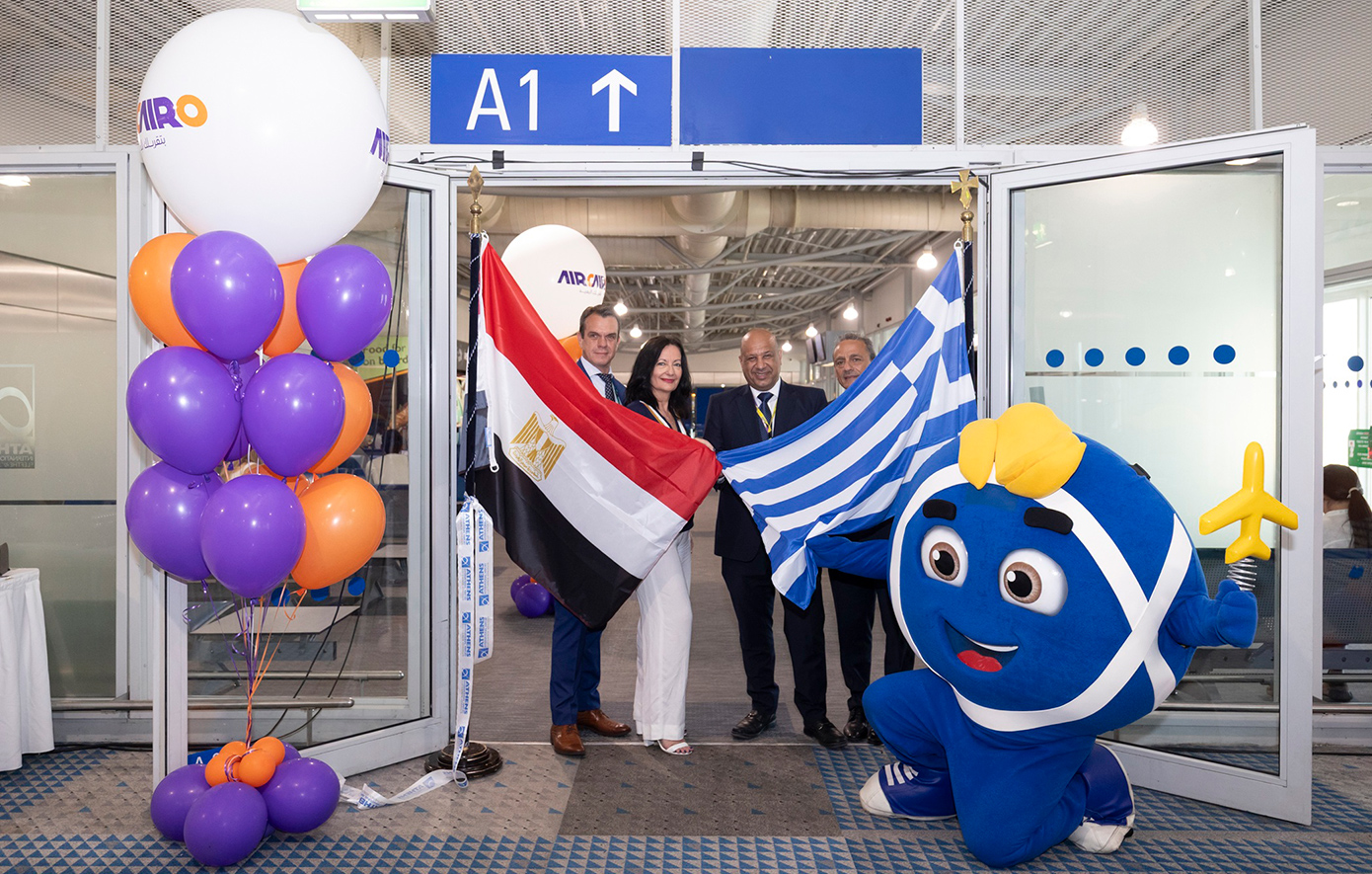 Η AIRCAIRO εγκαινιάζει απευθείας τακτικές πτήσεις προς την Αθήνα
