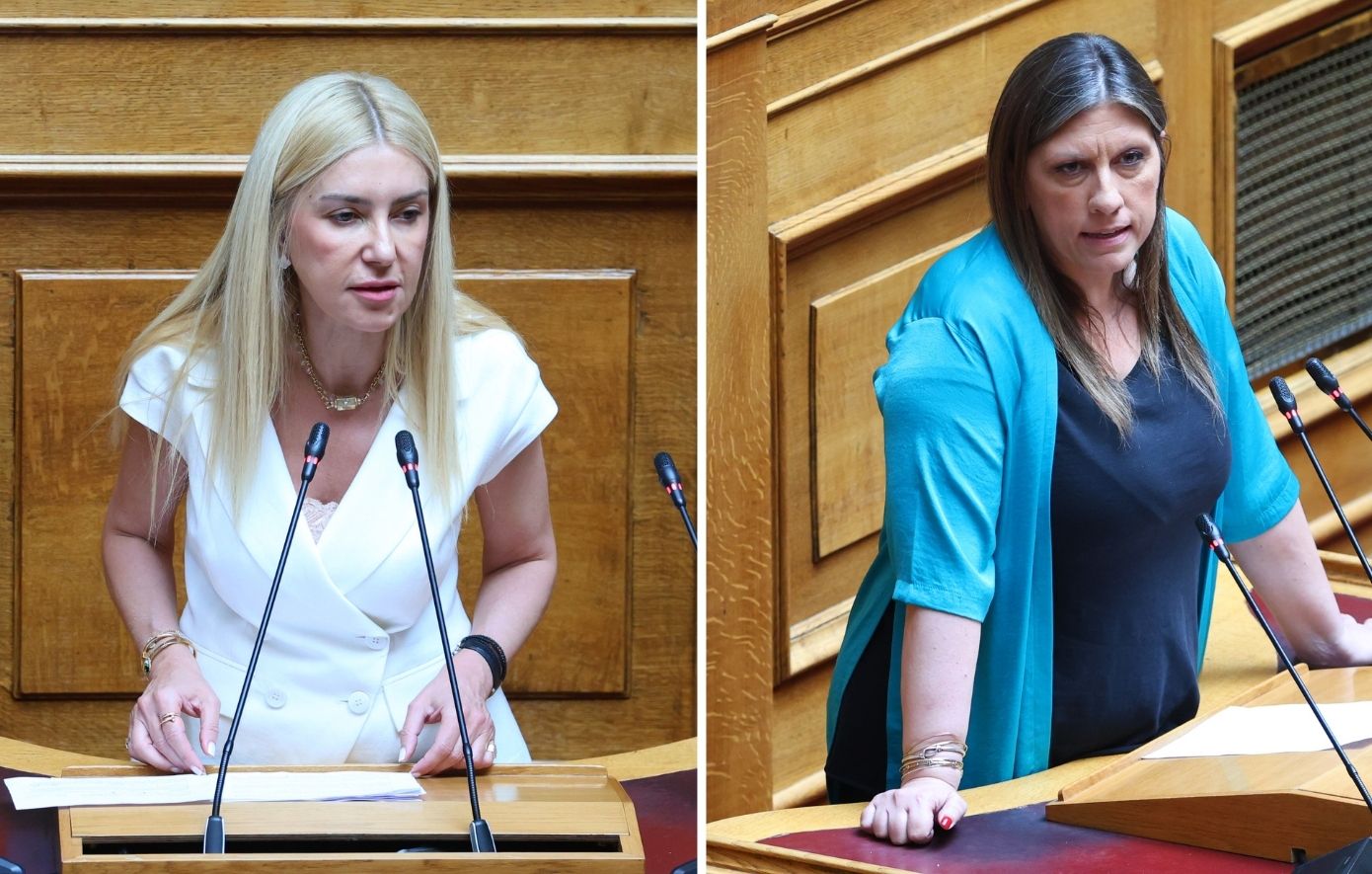 Σύγκρουση Φ. Αραμπατζή &#8211; Ζ. Κωνσταντοπούλου στη Βουλή: «Δεν είναι μαγαζί σας η Βουλή, δεν έχετε τον λόγο»