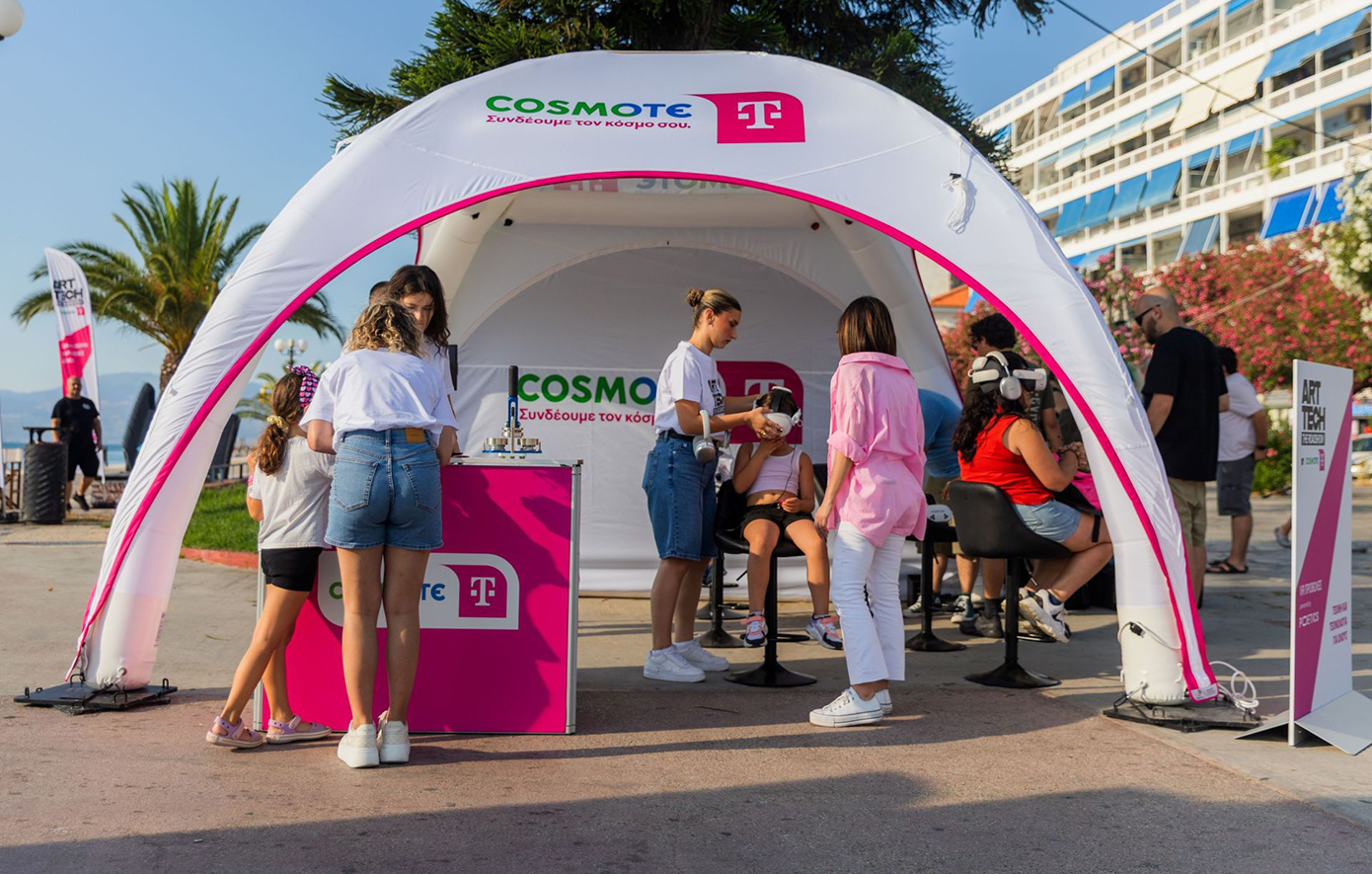 COSMOTE TELEKOM ART/ TECH &#8211; The Roadshow: Ψυχαγωγία, τέχνη και τεχνολογία για όλους σε 16 πόλεις και νησιά της Ελλάδας