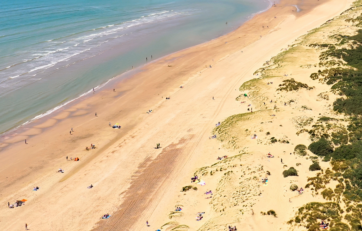 Παραλία Camber Sands, Αγγλία Παραλία Camber Sands, Αγγλία